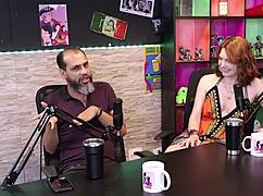 Beautiful Brazilian women trained to give pleasure, Reh Queen and Kstro in sheer red outfits! 😍