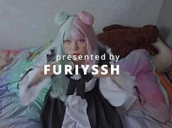 Cute Maid Masturbates Softly in Provocative Solo Session!