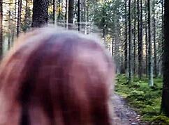 Couple gets lost in wonderland with public deepthroat and cum in outdoor setting.