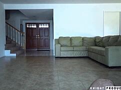 Blonde teen waiting all day to suck that big cock, feeling so submissive in lingerie with my big tits ready for blowjob