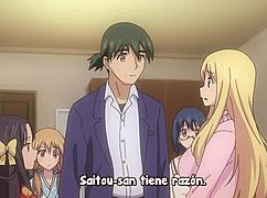 Nobunaga-sensei no osanazuma episode 12. Anime hentai with big tits and sucking scenes.