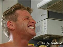 Couple Fucked in Kitchen with Raw Passion and Intense Moves