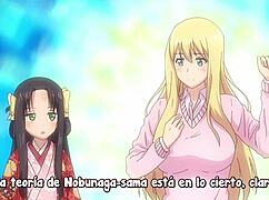 Nobunaga-sensei no osanazuma episode 12. Anime hentai with big tits and sucking scenes.