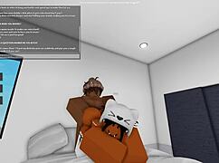 32 year old amateur in roblox porn for the first time 😏