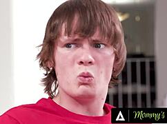 Mommy's boy couldn't believe Lauren Phillips denied anal with stepmom