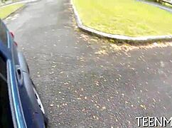 damn, lucy tyler's oral skills for cash are insane, bent over tight teen! 😍