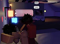 Demon Passionately Fucks His Adoring Hot Fan On Roblox