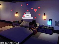 Demon Passionately Fucks His Adoring Hot Fan On Roblox