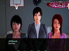 I explore my new family with the redhead milf's big tits.