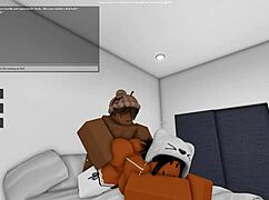 32 year old amateur in roblox porn for the first time 😏
