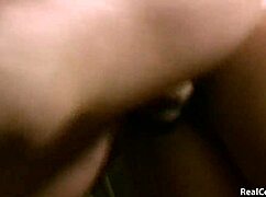 i dared my skinny girlfriend to flash and fuck outdoors with a black guy