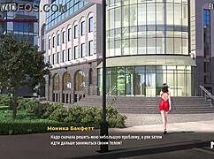 Chubby anime girl craves promotion through intense encounters!