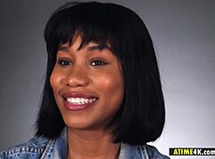 black goddess jenna foxx indulges in solo masturbation with her big tits