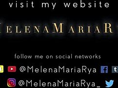 BUTT PLUG ORGASM WITH MELENA MARIA RYA