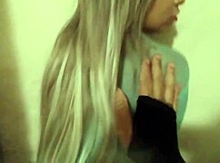 mysterious intruder invades room, discovers blonde bombshell in closet