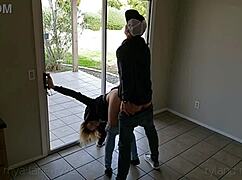 sex in a stranger's house, neighbors might see us! damn risky! 😱