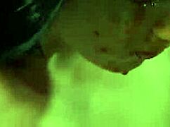 lovely lass gets facial with hardcore drilling on cunt