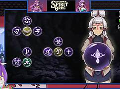 paya in legend of spirit orbs masturbates to orgasm, squirting