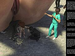 Big Apple Small 18+ Gesture Episode 23 - 3D Comics 3D Cartoon Sex