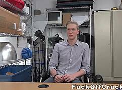 cute cracker dicked by fat black cock.