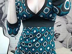 wanna see this blonde give a footjob with her big tits?