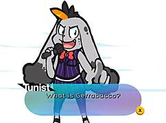 Oh so hero gay hentai with endless cumshot and hot footjob on beach