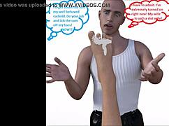 3D cuckold and foot fetish comic part 2, gotta see this! 🦶