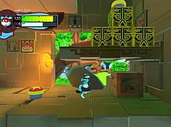 Oh so hero gay hentai with endless cumshot and hot footjob on beach