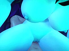 the night elf from wow rides in romantic cowgirl sex with intense orgasm