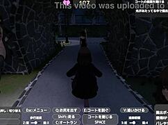 selka exposes naked under coat in public