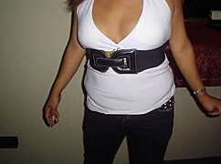 Amateur couple tries out doggy style sex with a condom to avoid another lecture