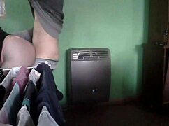 cogiendo en la cocina al lado del calefactor con mi pareja latina milf amateur