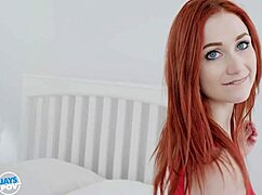 Scarlet Skies' POV creampie tease