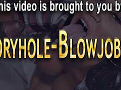 I-I saw these MILFs get their pussies and asses banged at the gloryhole!