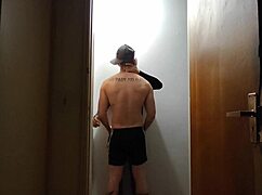 Friends caught on camera fighting in the hallway after gym