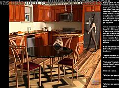 oh, check out this small gesture in episode 3 of 3d cartoon sex