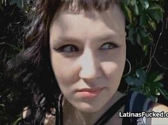 i pounded that tattooed latina amateur for just a few bucks