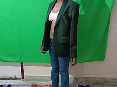 Mature indian housewife has dirty sex in bedroom with husband