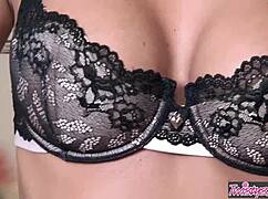 Bold Teen Lexi Stone Rips Clothes For Intense Vibrator Masturbation