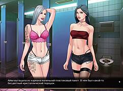 Intense hentai gameplay with blowjobs and orgasms