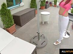 this hot nanny with big tits getting hardcore fucked, man