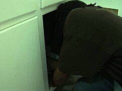 Petite step sister fucked by plumber's big black cock!