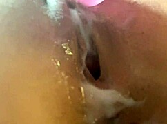 ultimate creamy pussy toy fuck up close, you will jizz 😈