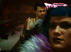 evelyn parker dancing in hammer club sex scene from cyberpunk 2077 ultra settings