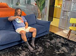 Uber Eats Driver Recognized Me And Joined My Video For Missionary Fuck