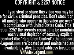 Californian PAWG Jordan Max takes Alex Legends' cum on her pretty face after deepthroat