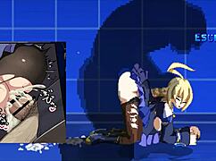 Mugen Brian Battles ES in Wild Animated Hentai Clash with Raw Action