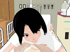 Mia plays doctor with anime girl 😏