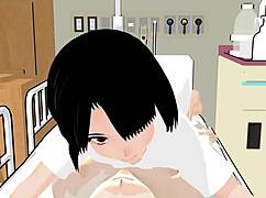 Mia plays doctor with anime girl 😏