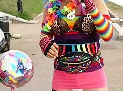 Tandoori Dick Upskirt Thong Tease